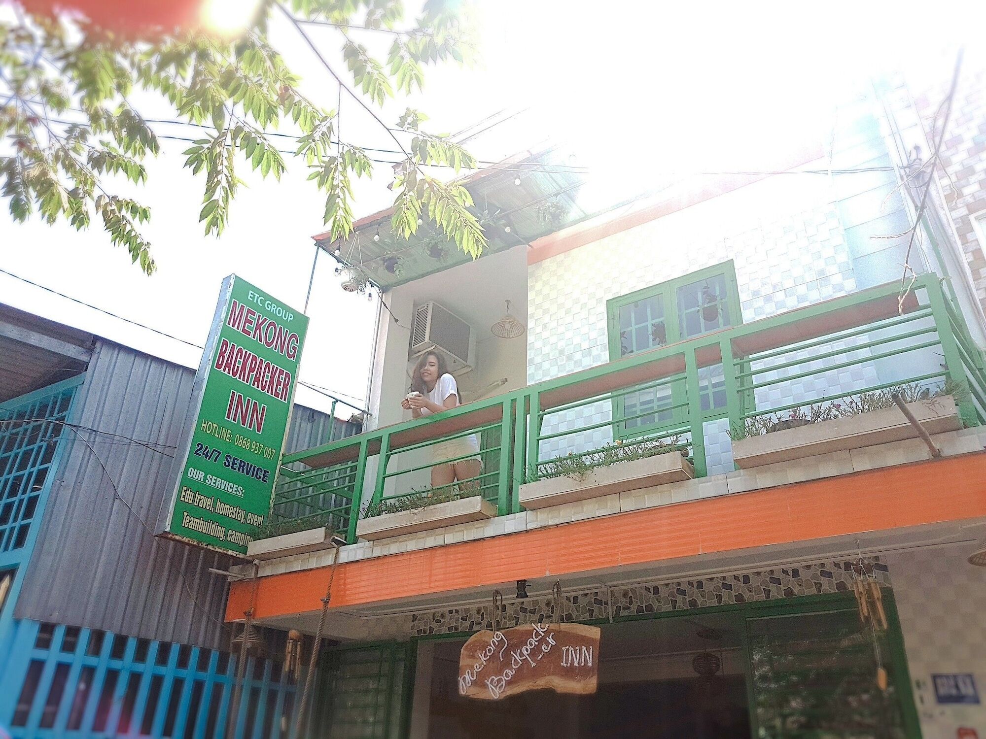 芹苴 湄公背包客旅馆酒店 外观 照片